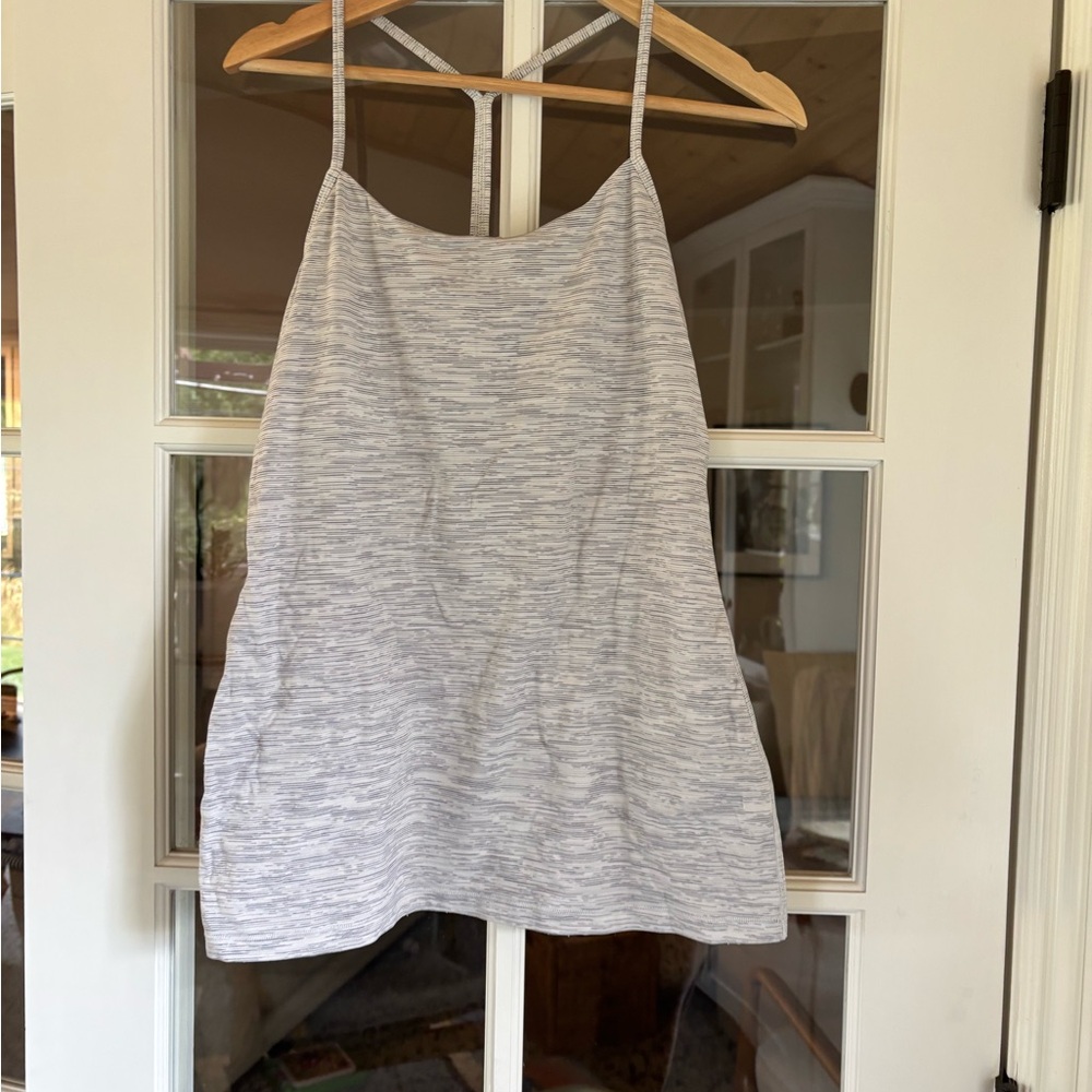 lululemon athletica Gray Tank Top